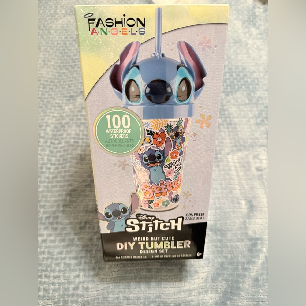 Disney Stitch DIY Tumbler Design Set new